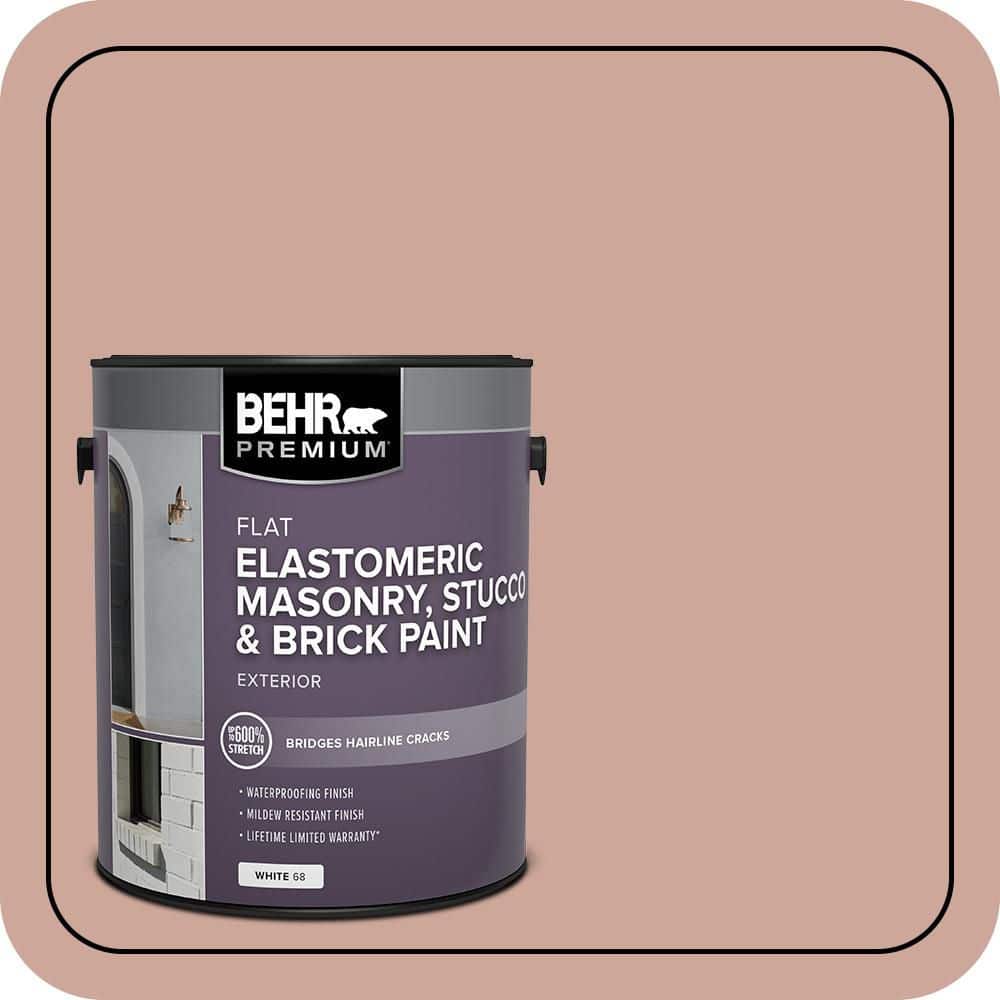 BEHR PREMIUM 1 gal. #MS-03 Ocean Coral Elastomeric Masonry, Stucco and Brick Exterior Paint (1)