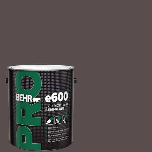 BEHR PRO 1 gal. #ECC-41-2 Willow Wood Semi-Gloss Exterior Paint (2)