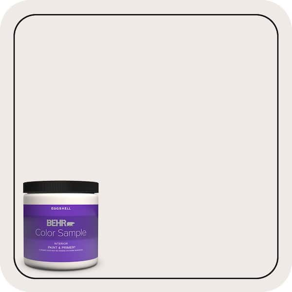 BEHR PREMIUM PLUS #790A-1 White Dogwood Enamel Interior/Exterior Paint & Primer Color Sample (2)