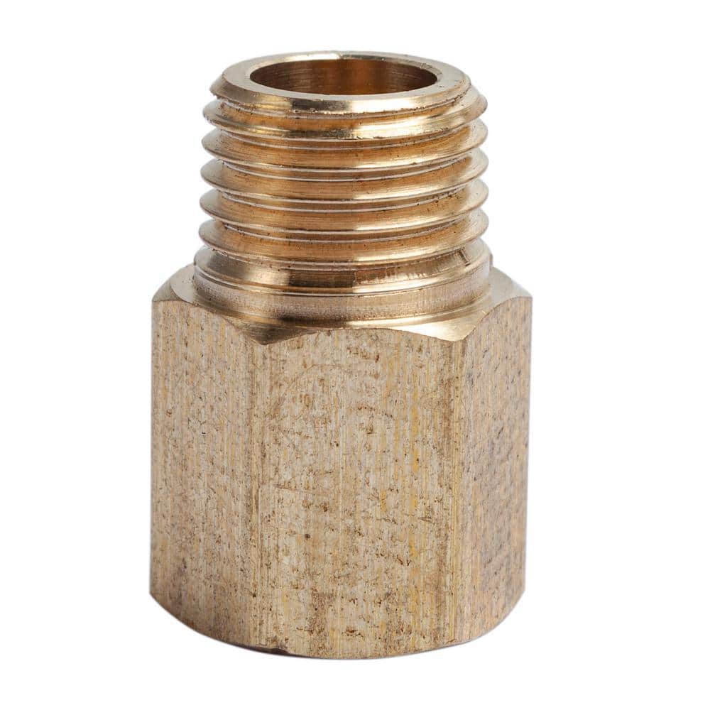 LTWFITTING 1/4 in. FIP x 1/4 in. MIP Brass Pipe Adapter Fitting (5-Pack) (1)
