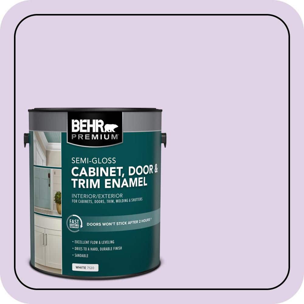 BEHR PREMIUM 1 gal. #M570-2 Monologue Semi-Gloss Enamel Interior/Exterior Cabinet, Door & Trim Paint