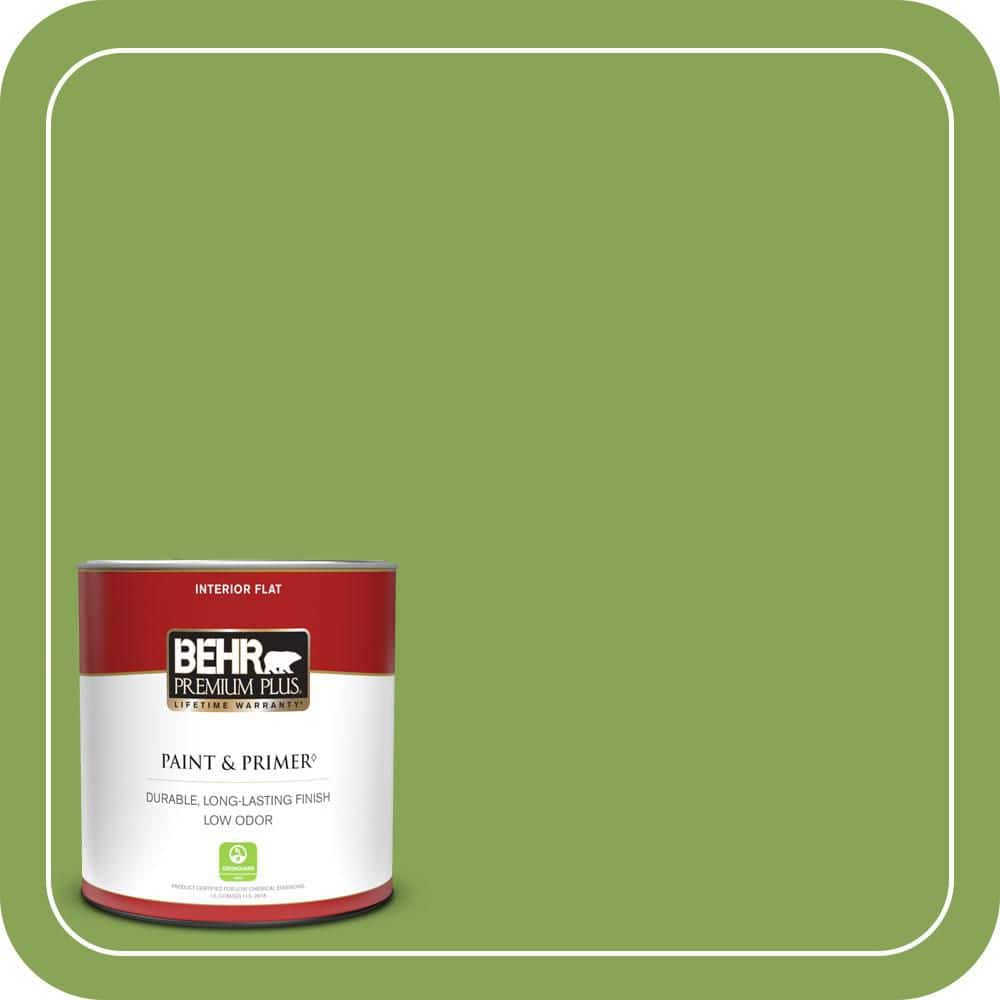 BEHR PREMIUM PLUS #P370-6 Salamander Interior/Exterior Paint & Primer Color Sample (1)