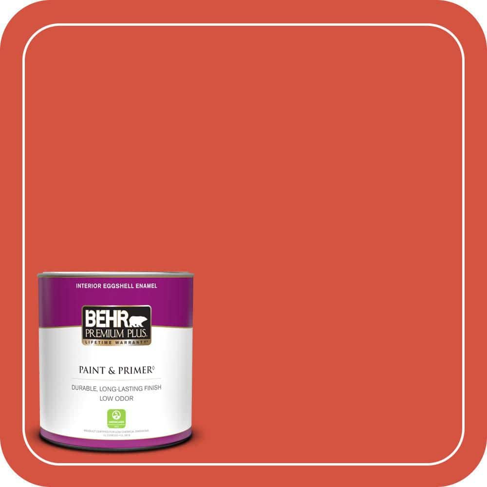 BEHR PREMIUM PLUS #T18-12 Spirit Warrior Flat Low Odor & Primer (1)