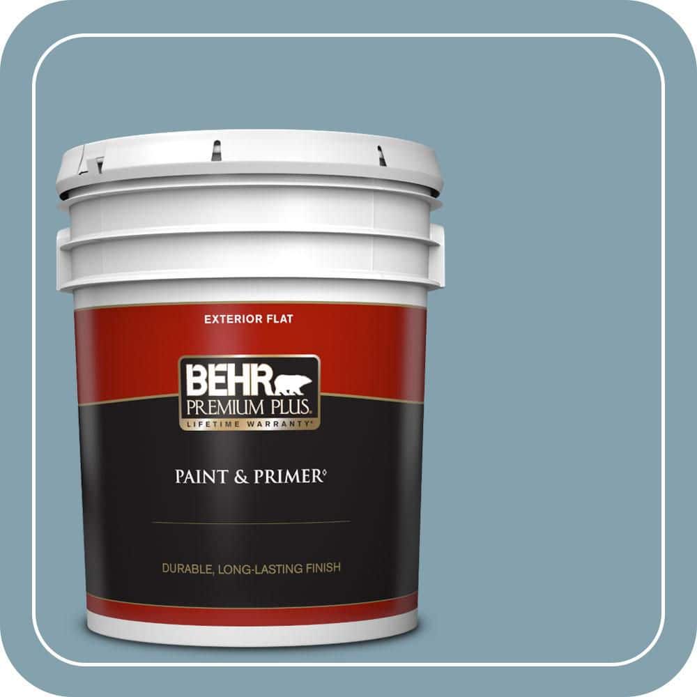 BEHR PREMIUM PLUS #T14-14 Cloisonne Blue Enamel Low Odor & Primer