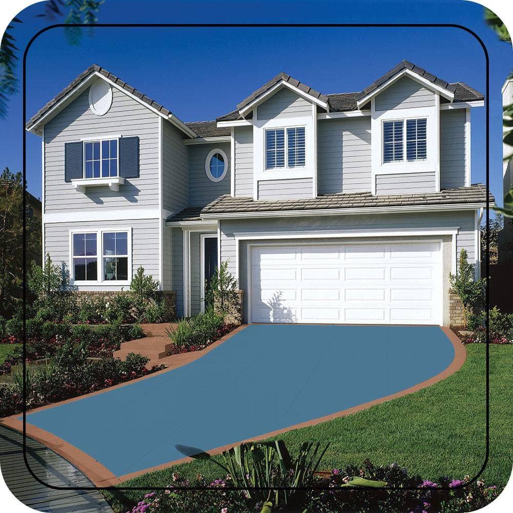BEHR PREMIUM 5 gal. #M500-4 Hemisphere Self-Priming 1-Part Epoxy Satin Interior/Exterior Concrete and Garage Floor Paint (3)