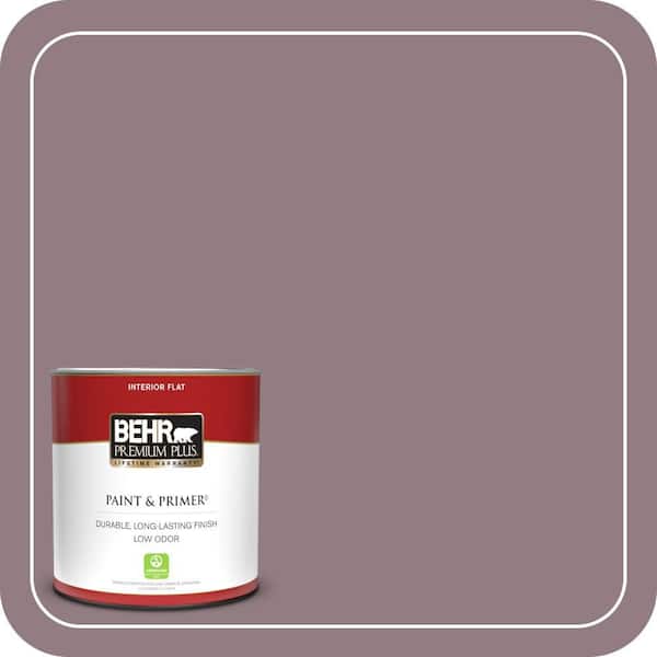 BEHR PREMIUM PLUS #100F-5 Gypsy Magic Enamel Low Odor & Primer (2)