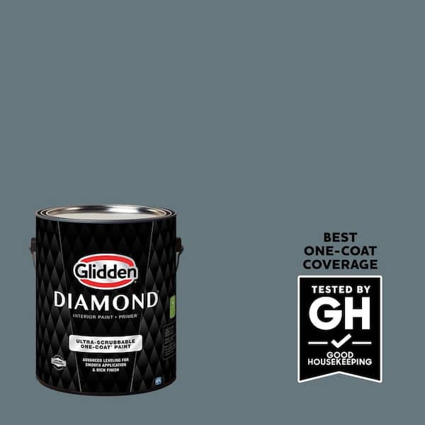 Glidden Diamond 1 gal. #PPG1037-5 Night Rendezvous Eggshell Interior Paint with Primer (2)