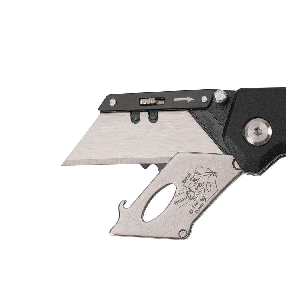 HUSKY 3-PACK FOLDING LOCK-BACK Utility Knife (4)