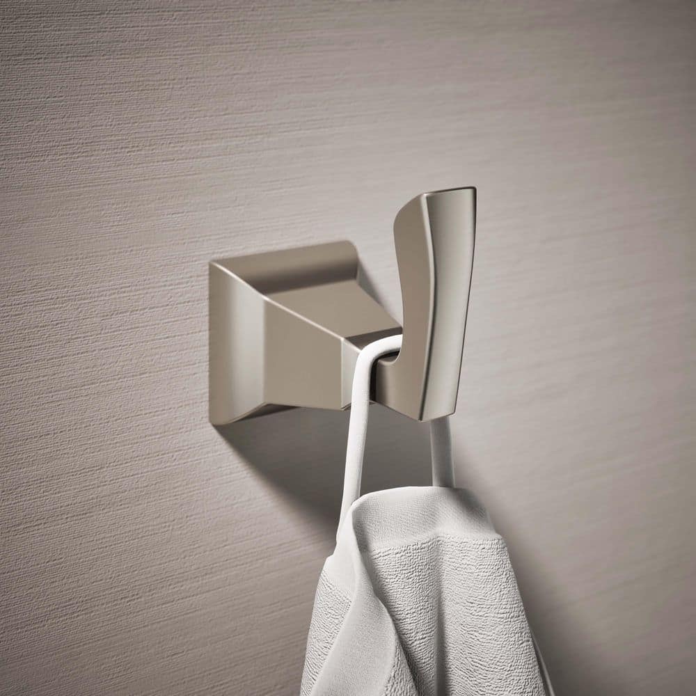 KOHLER Kallan Single Robe Hook in Vibrant Brushed Nickel (2)