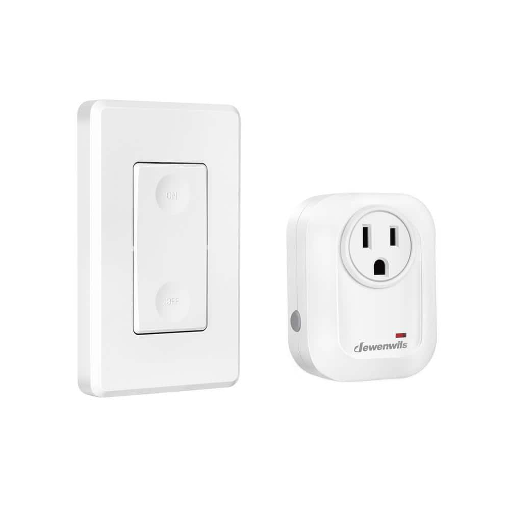 DEWENWILS Indoor Wireless Remote Control Outlet, Programmable and Expandable (1)