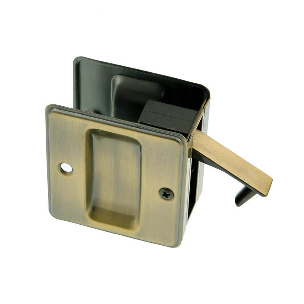 idh by St. Simons Antique Brass Pocket Passage Pull (1)