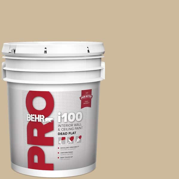 BEHR PRO 5 gal. #BXC-80 Wildwood Dead Flat Interior Paint (2)
