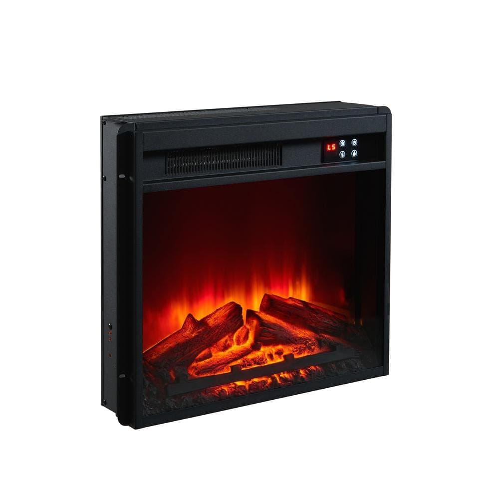 FESTIVO 47.5" Freestanding Electric Fireplace in White (2)