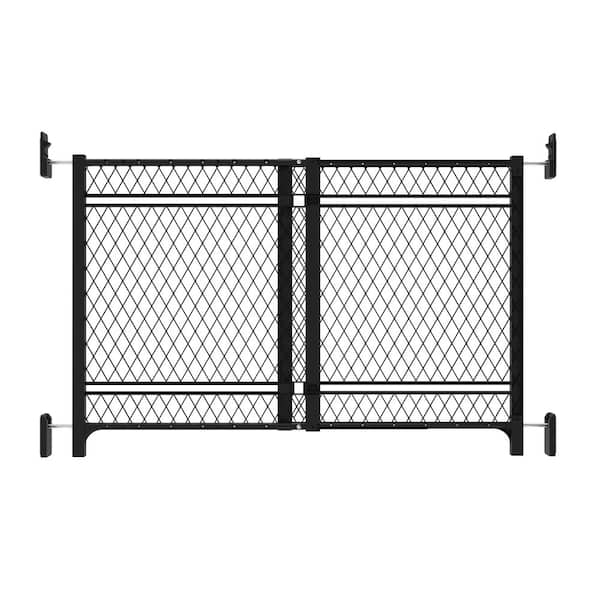 INGENUITY Doorway 42W Series Baby and Dog Gate, Indoor Outdoor, Galvanized Steel, Fits 23-42 in. Openings, 25.59 in. Tall (2)