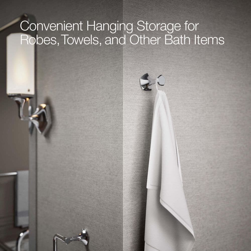 KOHLER Occasion Knob Robe Hook (4)