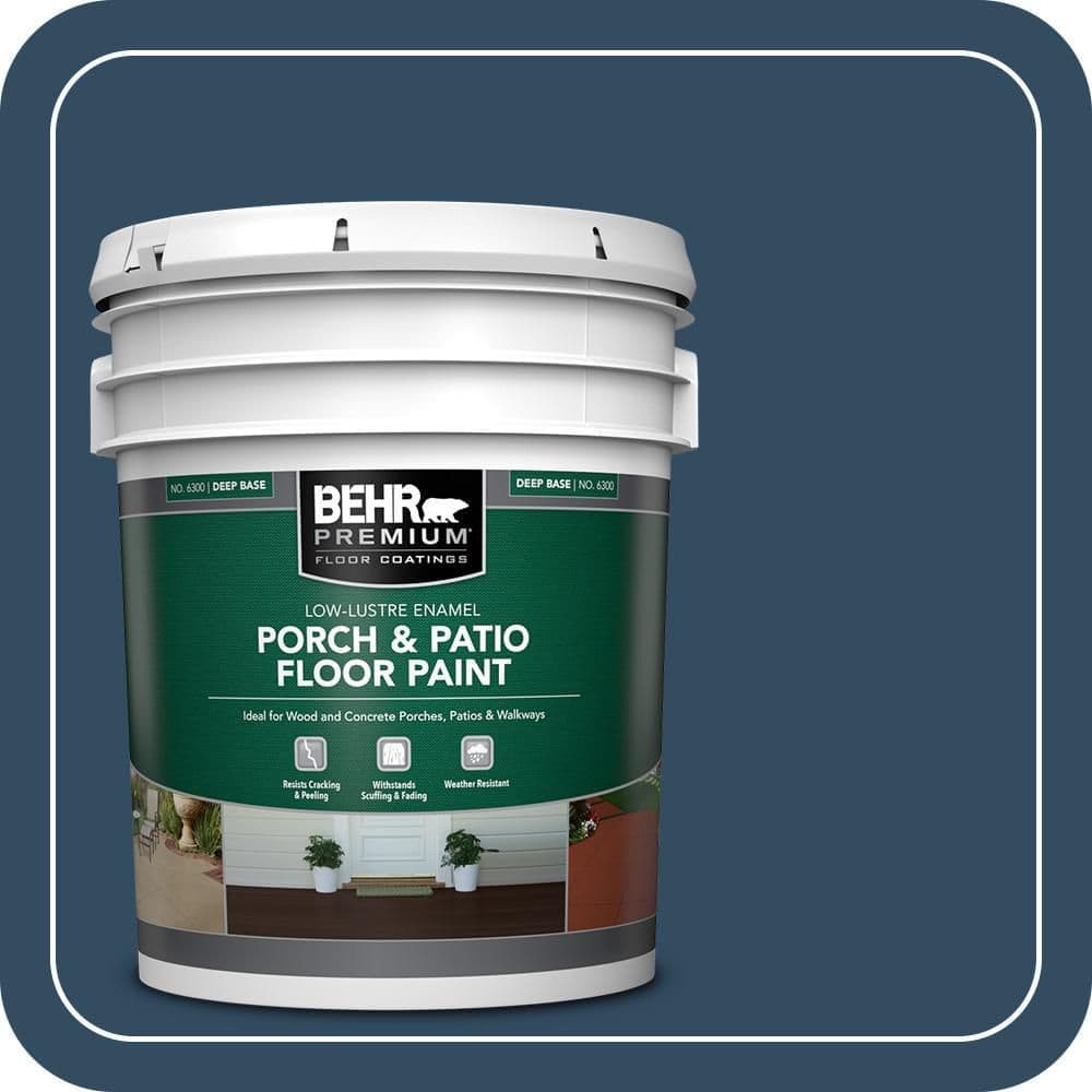BEHR PREMIUM #570D-7 Low-Lustre Enamel Interior/Exterior Porch and Patio Floor Paint (1)