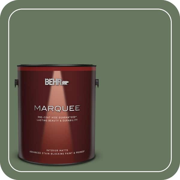 BEHR PREMIUM PLUS #440F-6 Old Vine Flat Low Odor & Primer (2)