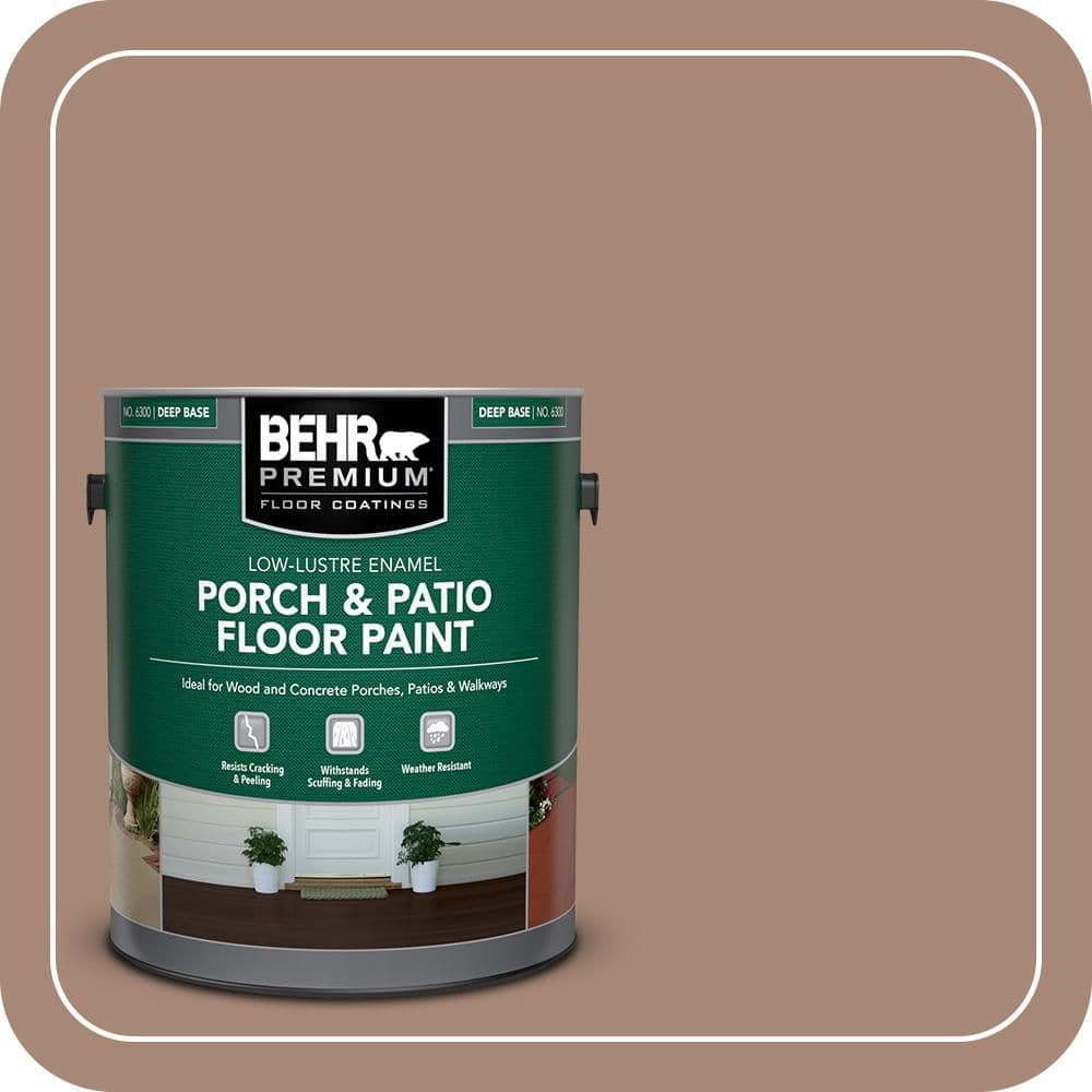 BEHR PREMIUM #PPU3-14 Low-Lustre Enamel Interior/Exterior Porch and Patio Floor Paint (1)