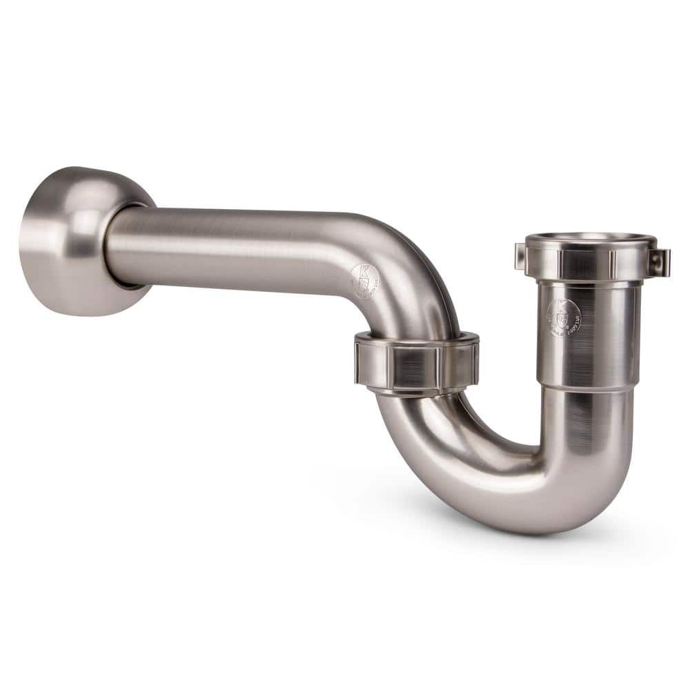 KEENEY Decorative 1-1/2 in. or 1-1/4 in. 1-1/4 in. Plastic P-Trap