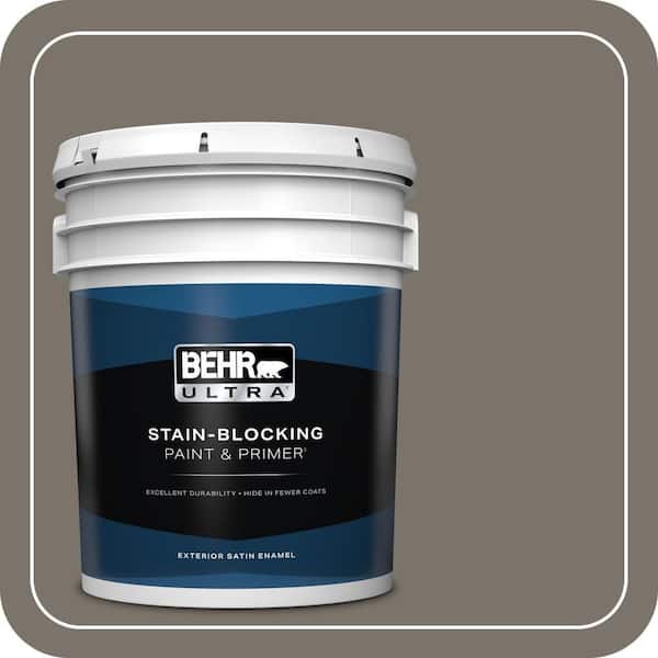 BEHR ULTRA 5 gal. #MQ2-58 Unpredictable Hue Satin Enamel Exterior Paint & Primer (2)