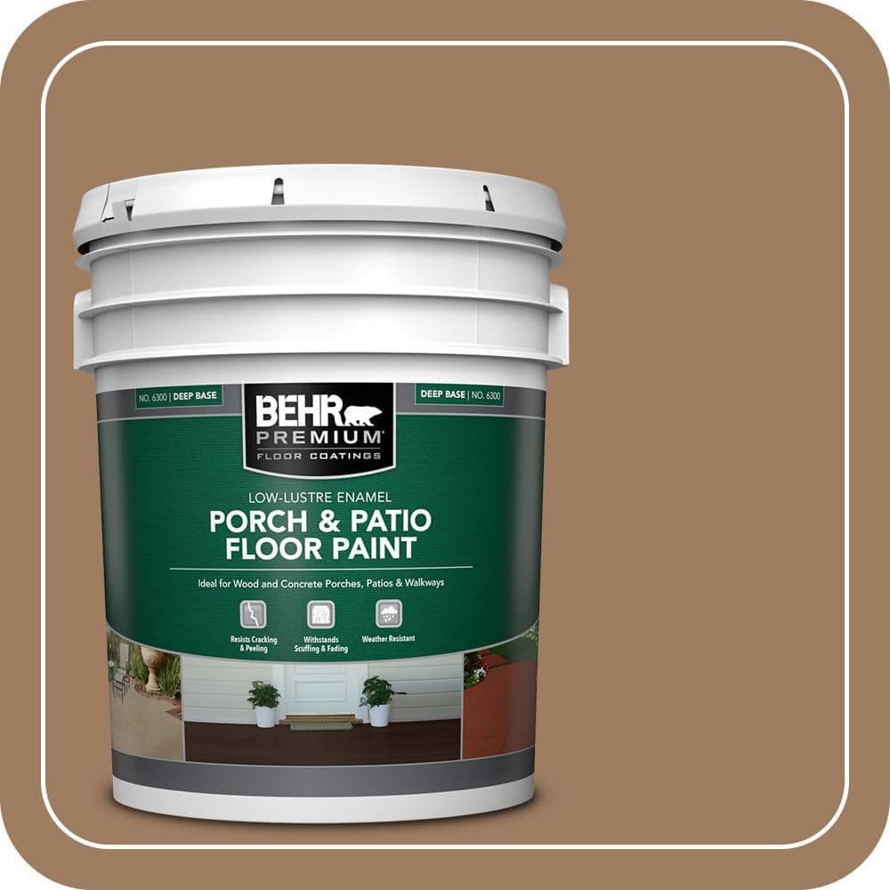 BEHR PREMIUM #BXC-08 Low-Lustre Enamel Interior/Exterior Porch and Patio Floor Paint (1)