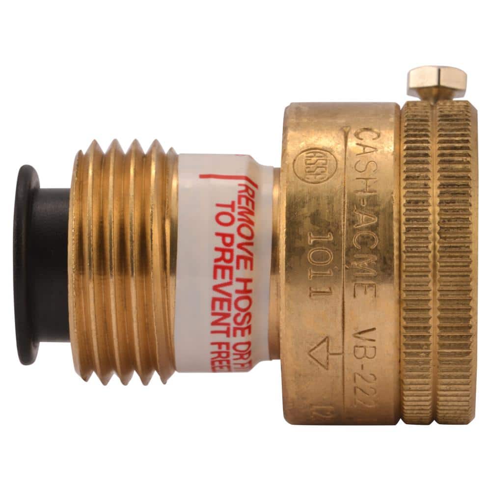 Cash Acme 3/4 in. Vacuum Breaker Self Draining with Locking Screw Lead Free (2)