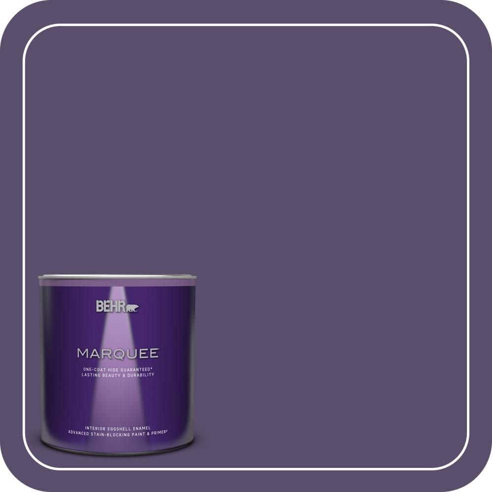 BEHR MARQUEE 1 qt. #650D-7 Crowning Eggshell Enamel Interior Paint & Primer