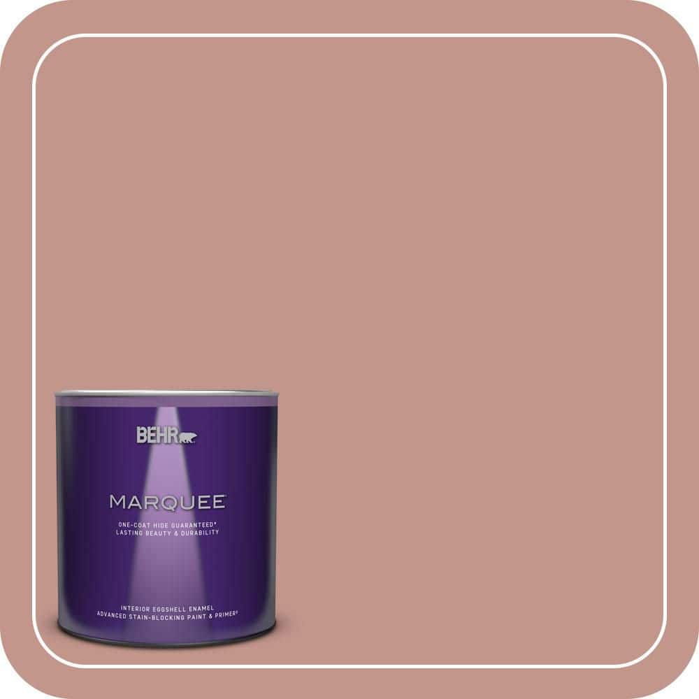 BEHR MARQUEE 1 qt. #MQ1-18 Pressed Blossoms One-Coat Hide Eggshell Enamel Interior Paint & Primer (1)