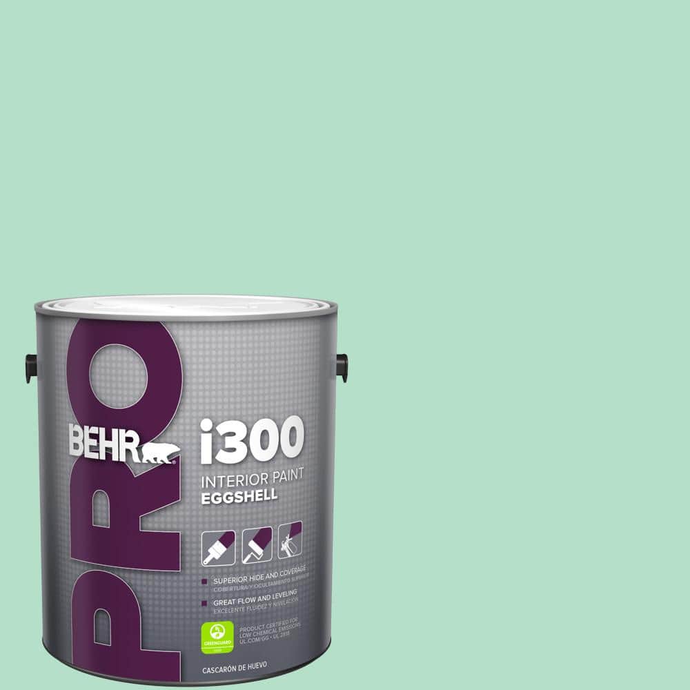 BEHR PRO 1 gal. #480C-3 Aqua Bay Eggshell Interior Paint