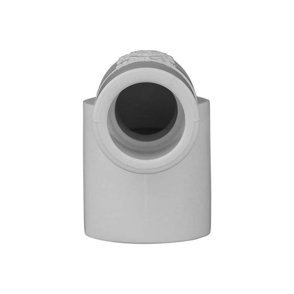 Charlotte Pipe 1-1/4 in. PVC Schedule 40 90-Degree Spigot x S Street Elbow Fitting (4)