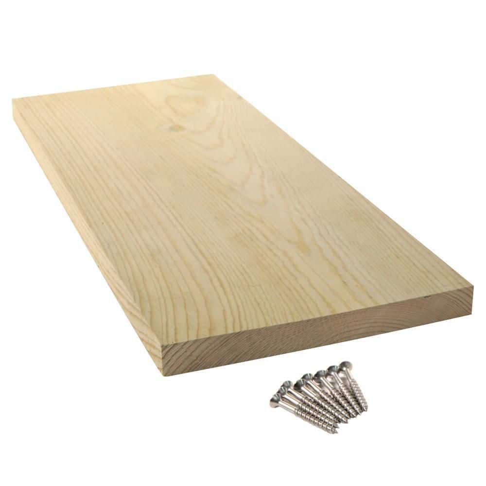 ProWood 7.25 in. Pressure-Treated Wood Mailbox Mounting Board