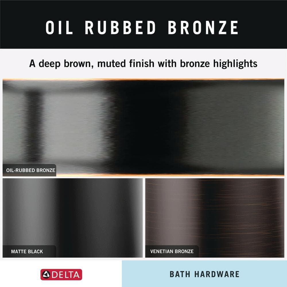 Delta Porter 24 in. Wall Mount Double Towel Bar Bath Hardware Accessory in Oil Rubbed Bronze (3)