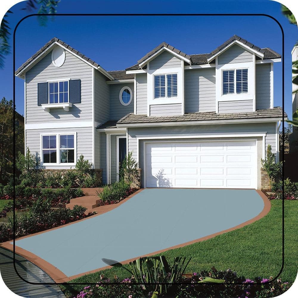 BEHR PREMIUM #S470-3 Self-Priming 1-Part Epoxy Satin Interior/Exterior Concrete and Garage Floor Paint (3)