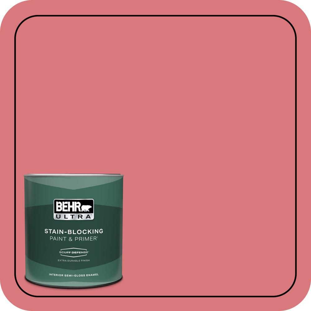 BEHR ULTRA 1 qt. #P160-4 Juicy Details Extra Durable Semi-Gloss Enamel Interior Paint & Primer