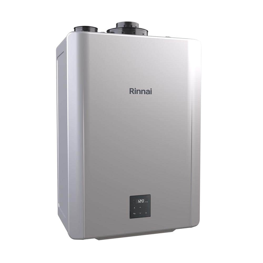 Rinnai Sensei Super High Efficiency Plus 130,000 BTU Natural Gas/Propane Indoor/Outdoor Tankless Water Heater (2)