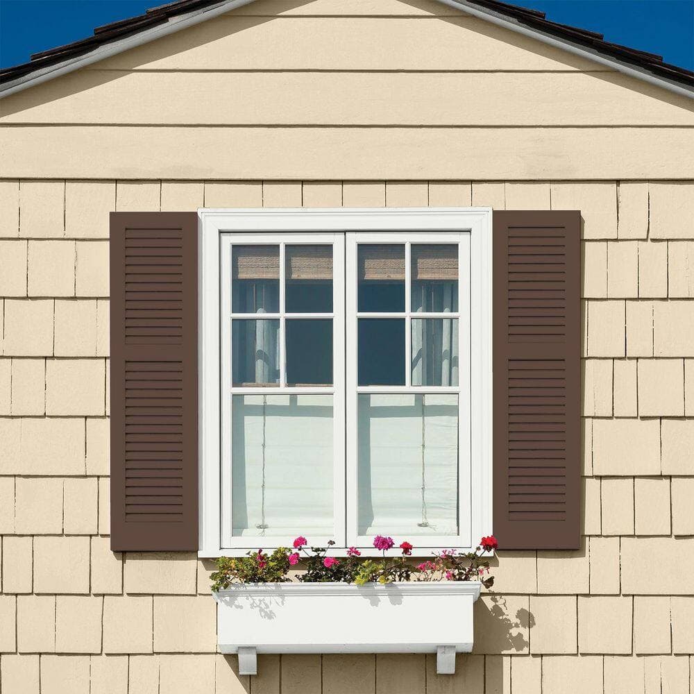 Glidden Premium 1 qt. PPG1075-7 Fudge Truffle Satin Exterior Latex Paint (4)
