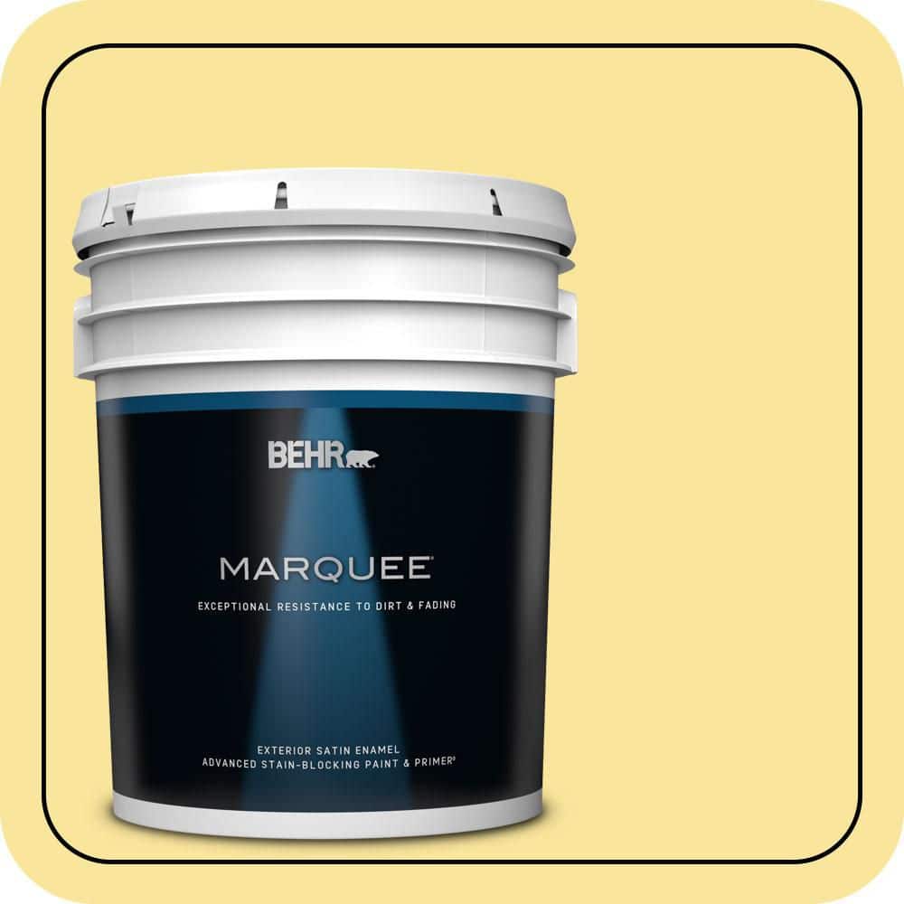 BEHR MARQUEE 5 gal. #P310-4 Storm Lightning Satin Enamel Exterior Paint & Primer