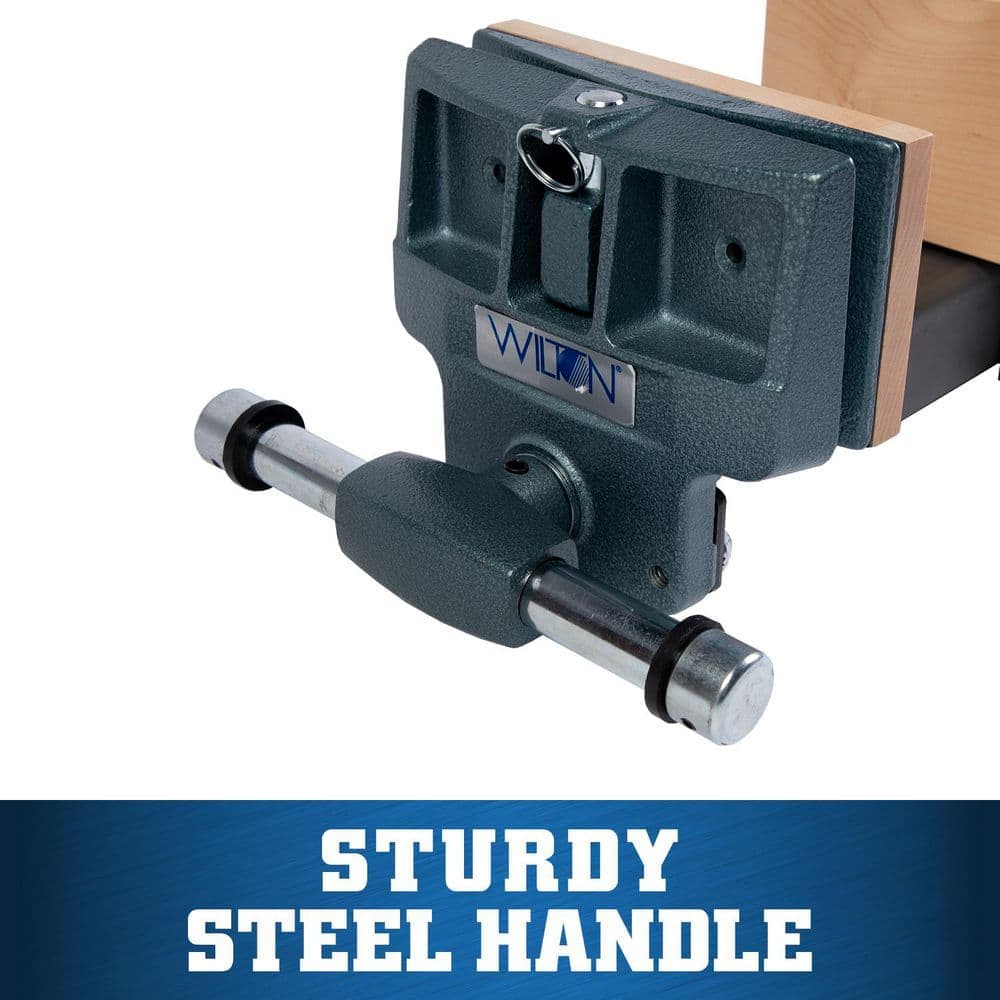Wilton 4" x 7" Pivot Jaw Rapid Acting Woodworkers Vise (3)