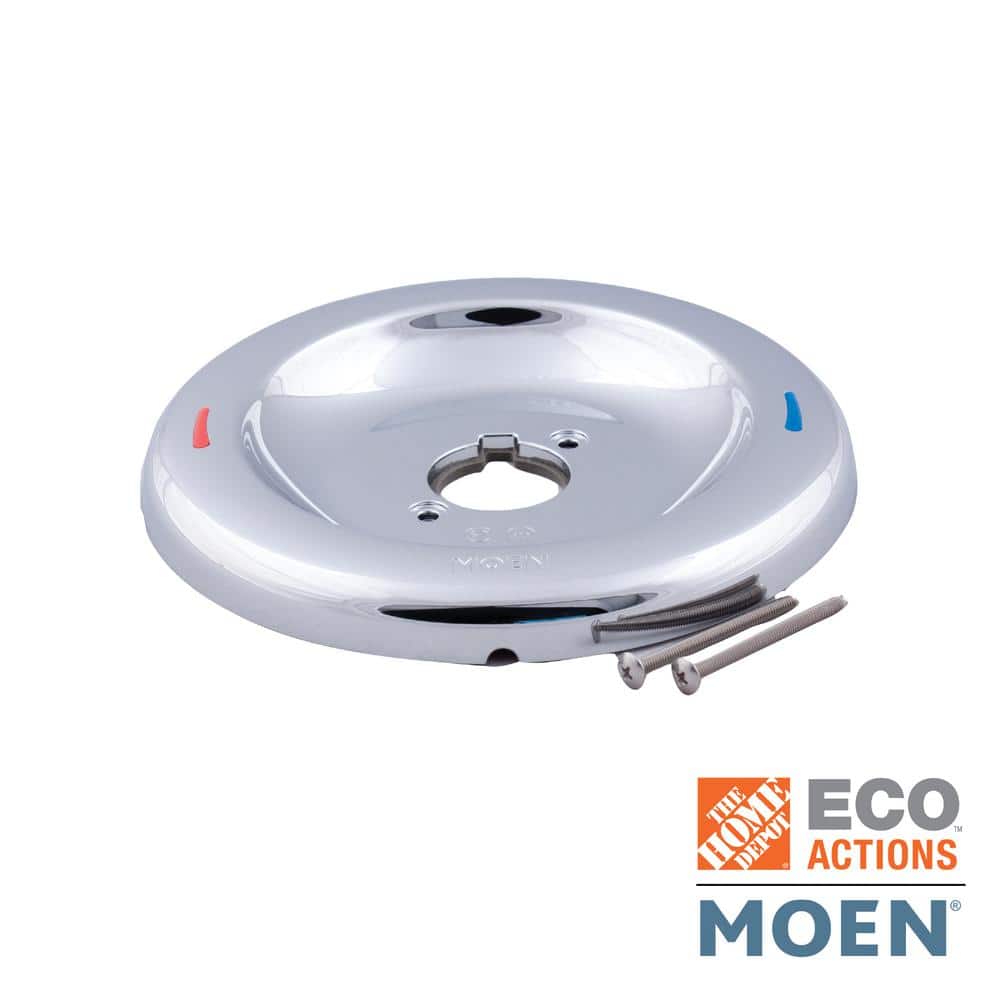 MOEN Posi-Temp Plastic Escutcheon Plate