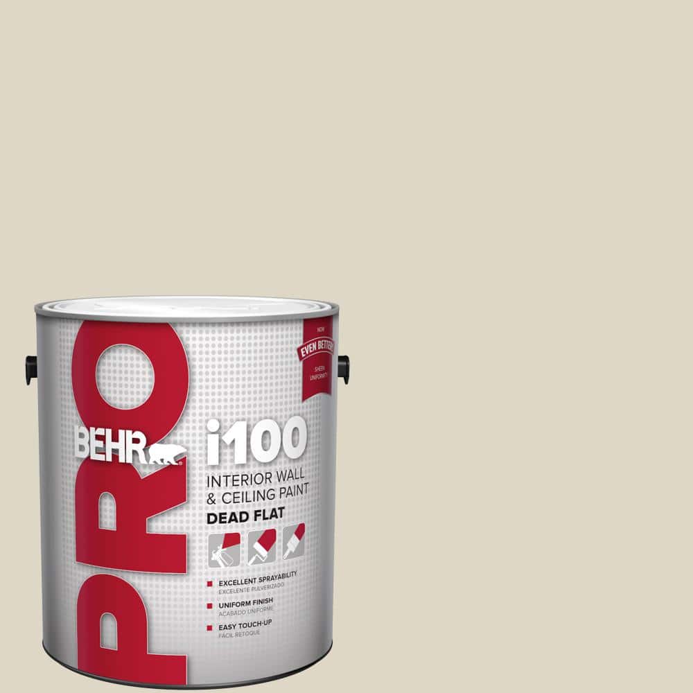 BEHR PRO 1 gal. #PPU8-15 Stonewashed Dead Flat Interior Paint