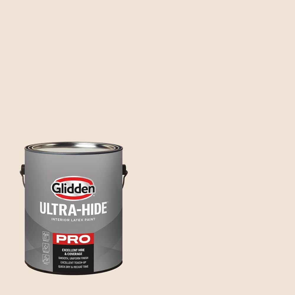 Glidden Ultra-Hide 1 gal. PPG1201-1 Uptown Taupe Satin Interior Paint