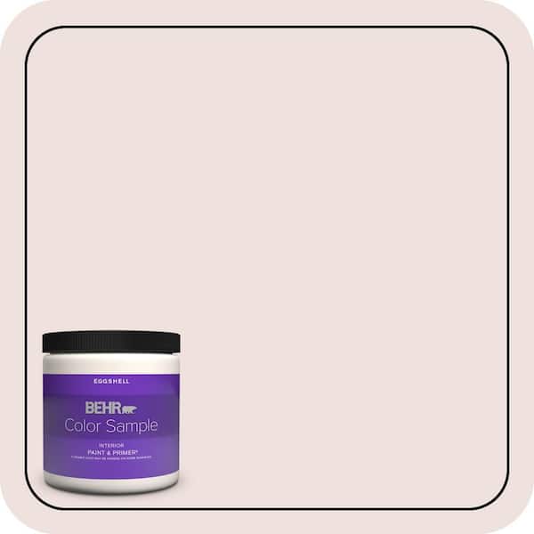 BEHR PREMIUM PLUS 5 gal. #160E-1 Milady Semi-Gloss Enamel Low Odor Interior Paint & Primer (3)
