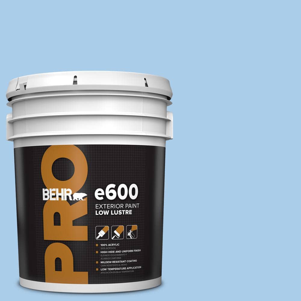 BEHR PRO 5 Gal. #P520-2 French Porcelain Low Luster Exterior Paint