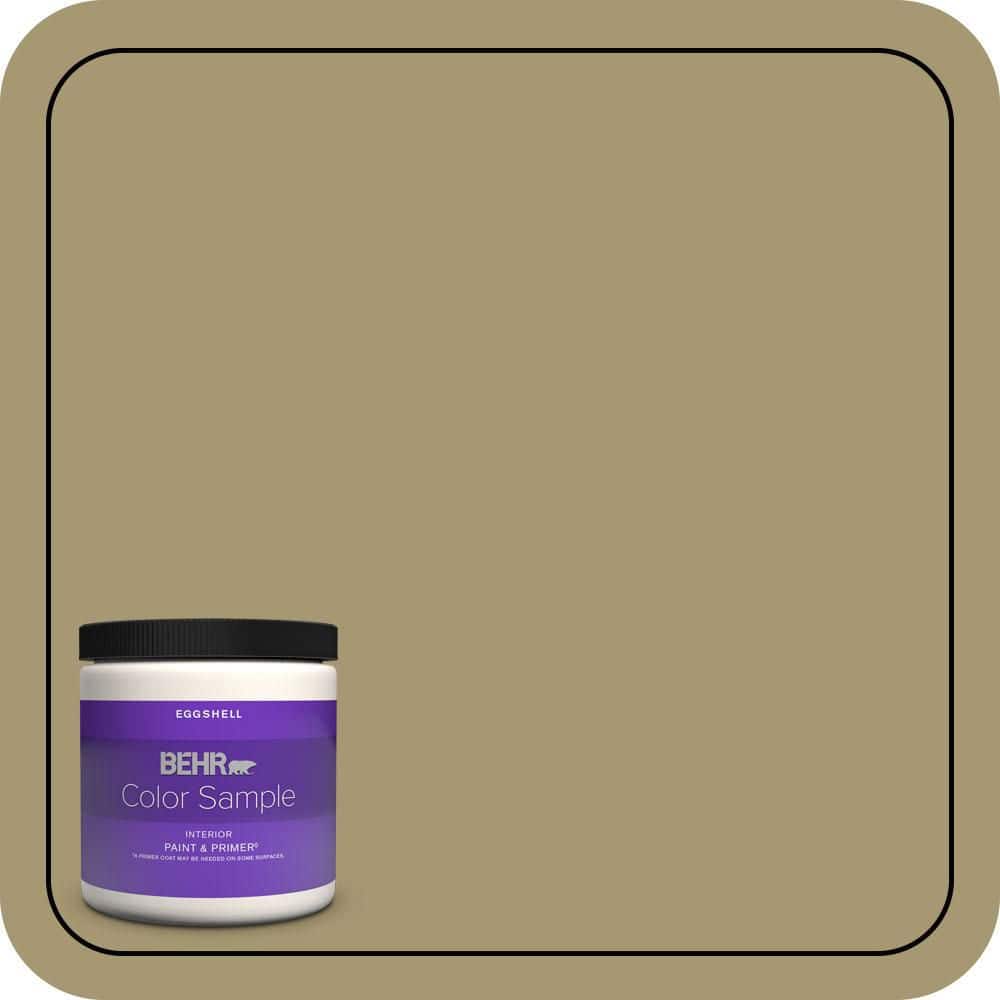 BEHR PREMIUM PLUS #S330-5 Dried Chive Flat Low Odor & Primer (1)