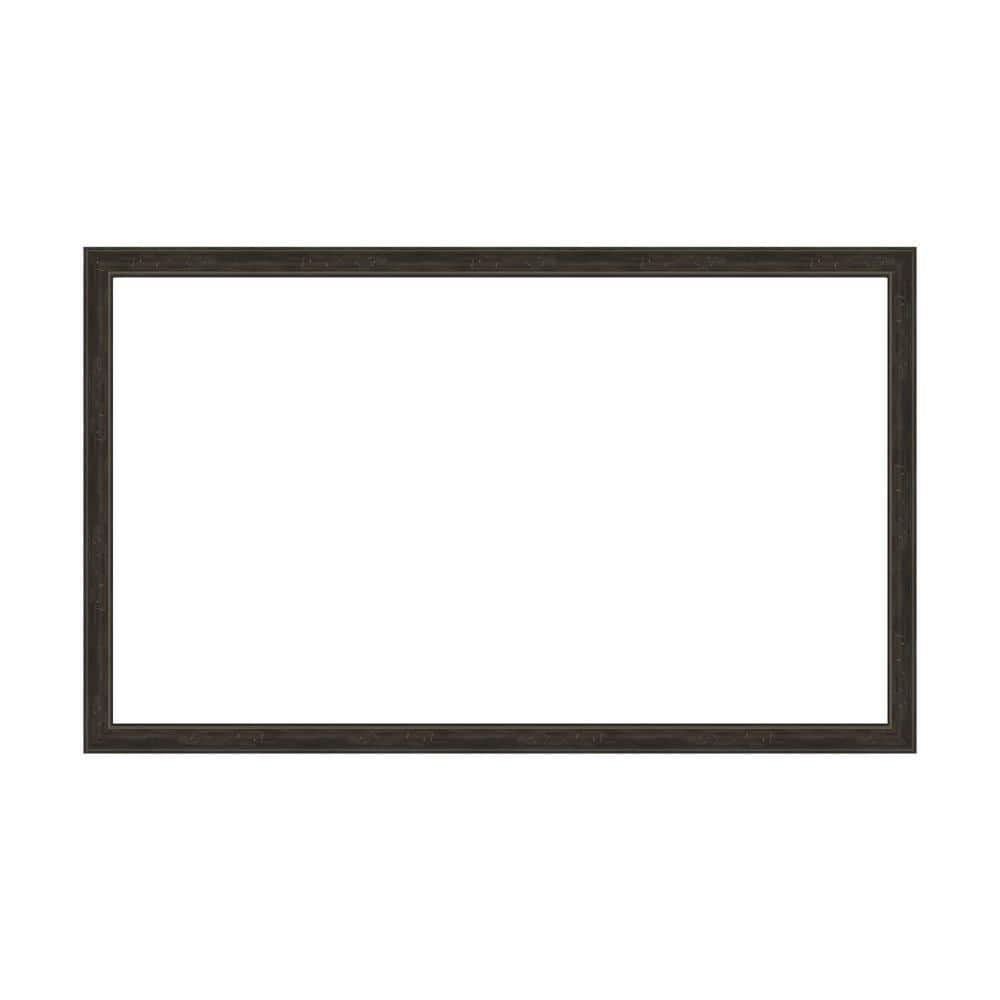 Amanti Art Mirror Makeover Shipwreck Greywash Narrow 61.25 in. W x 37.25 in. H Bathroom Mirror Frame Border Kit-Fits 60 x 36 Mirror (1)