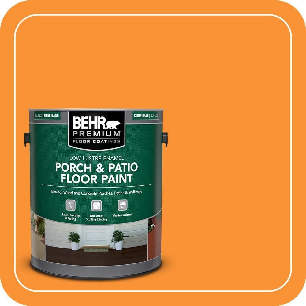 BEHR PREMIUM #P240-7 Low-Lustre Enamel Interior/Exterior Porch and Patio Floor Paint (1)