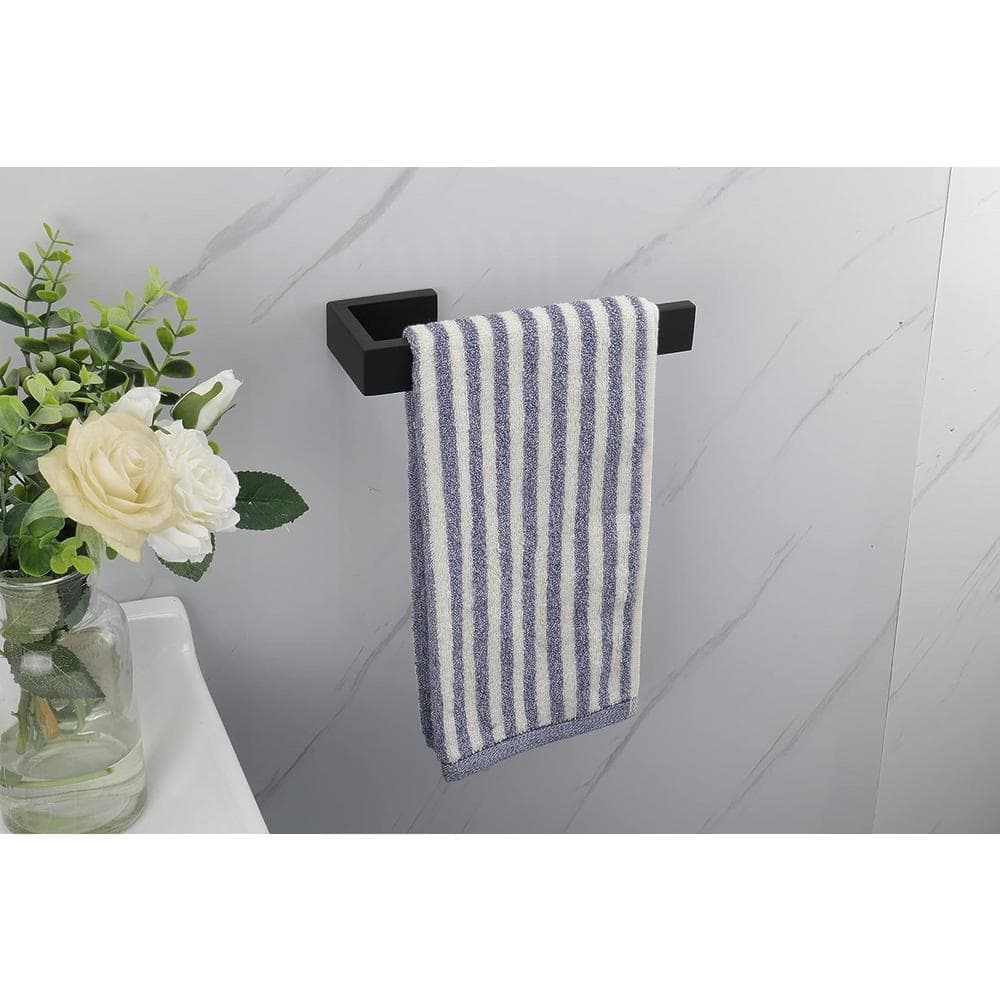 ATKING Bathroom Wall Mounted Towel Bar Stainless Steel Hand Towel Holder (2)