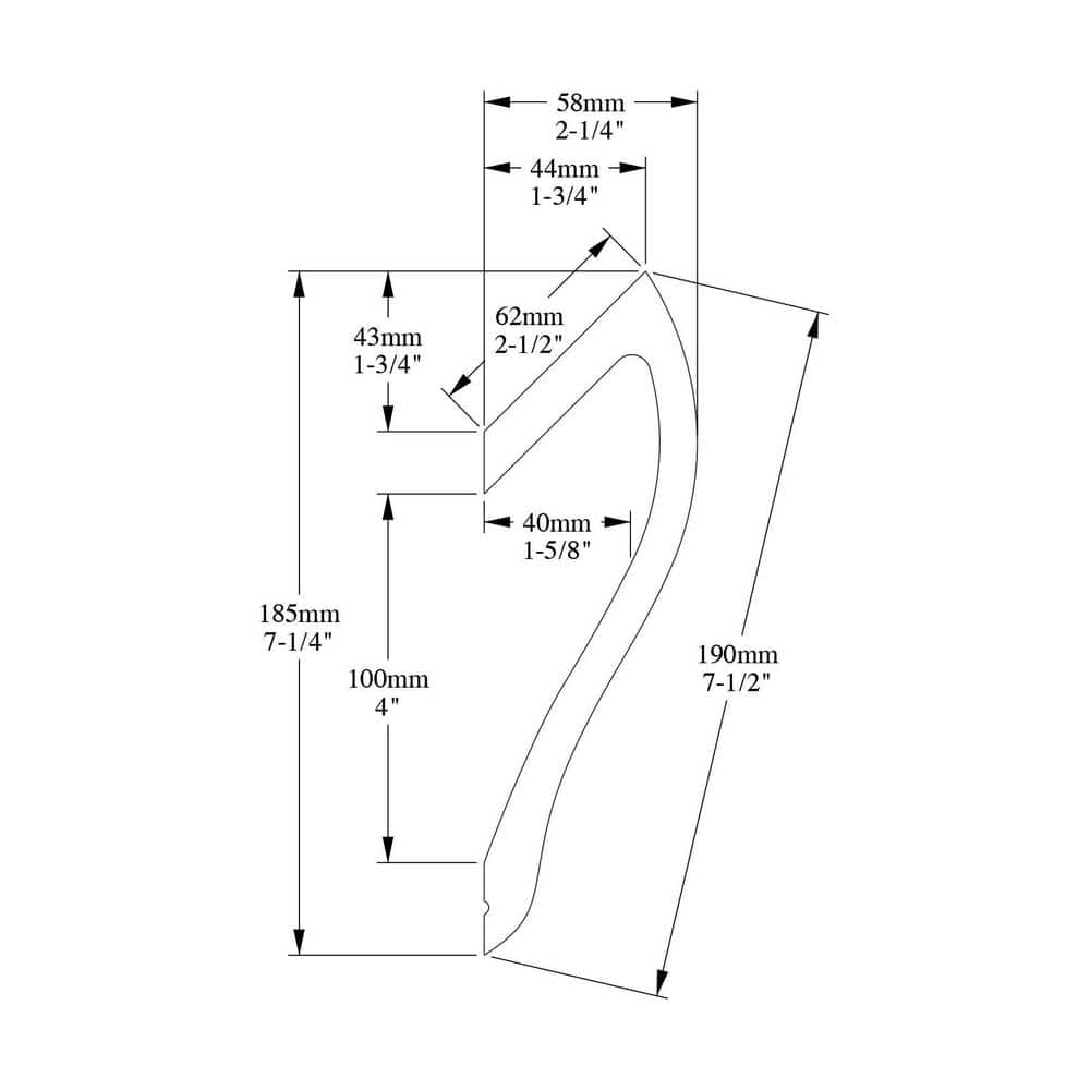 ORAC DECOR 2-1/4 in. x 7-1/4 in. x 78-3/4 in. Primed White Plain Polyurethane Crown Moulding (2)