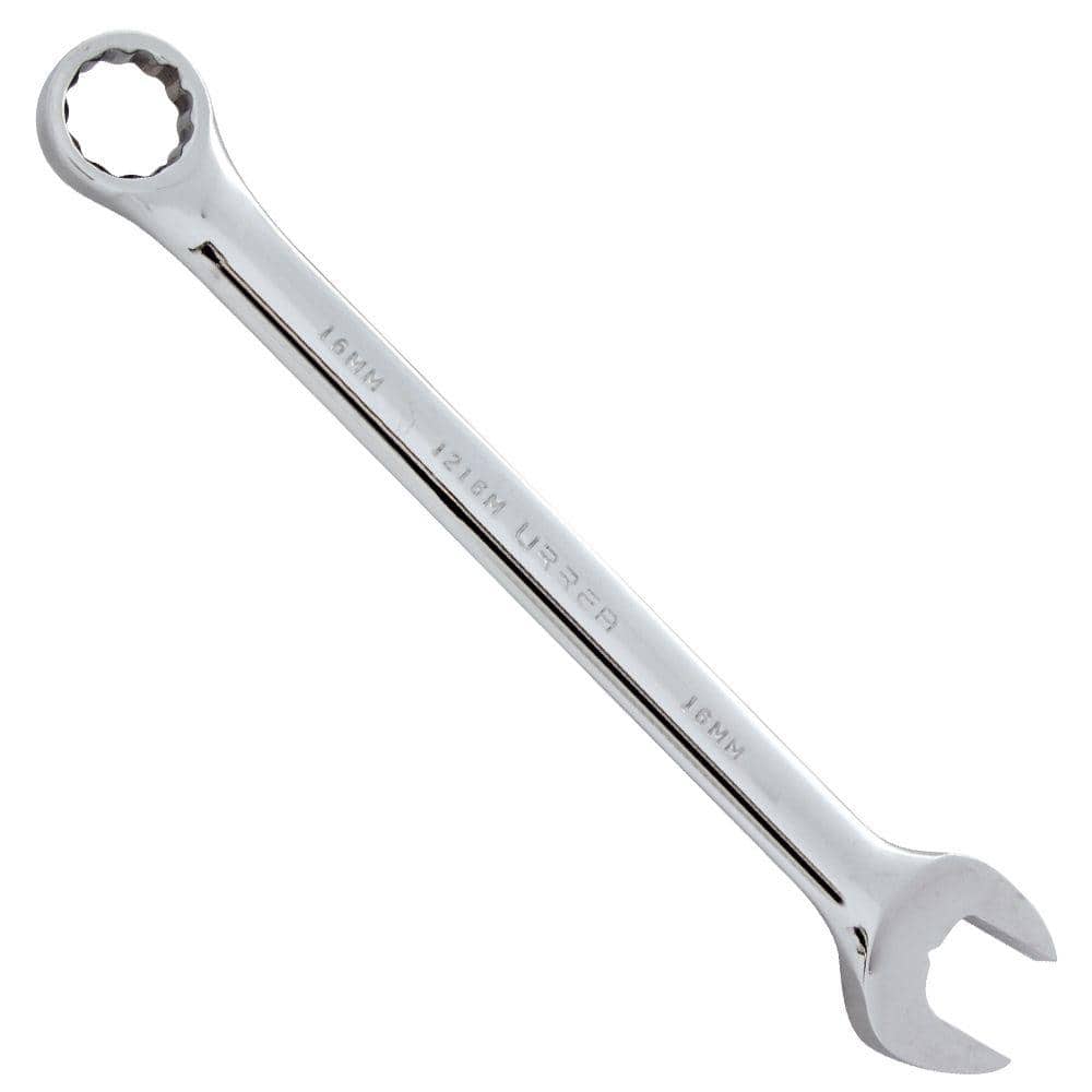 URREA 12 Point Combination Chrome Wrench