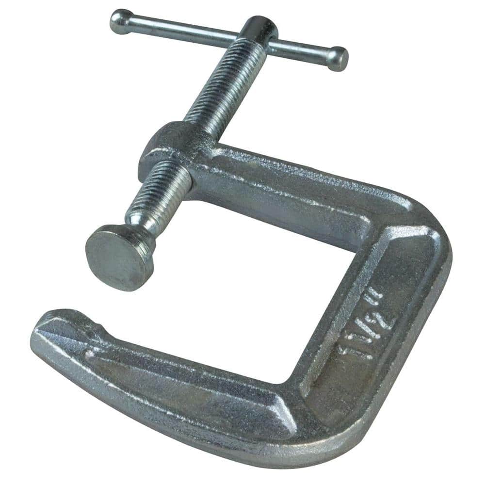 BESSEY CM Series 1-1/2 in. Drop Forged C-Clamp with 1-1/2 in. Throat Depth